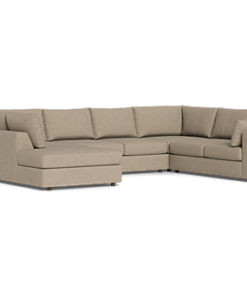 Daphne U-Sectional with Bumper